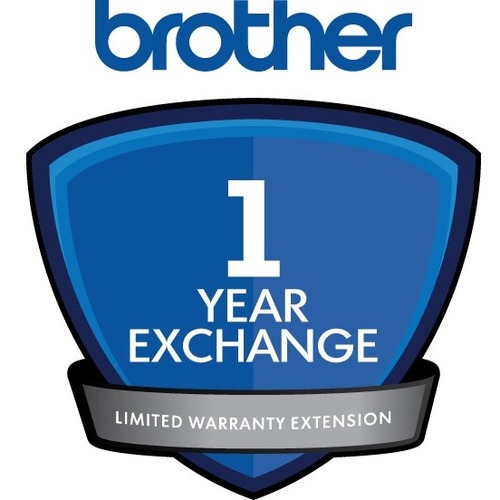 Brother Exchange - 1 Year Extended Warranty - Warranty - Service Depot - Exchange - Electronic and Physical Service