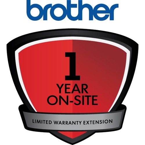 Brother On-site Warranty - 1 Year Upgrade Warranty - Warranty - On-site - Maintenance - Parts & Labor - Electronic and Physical Service
