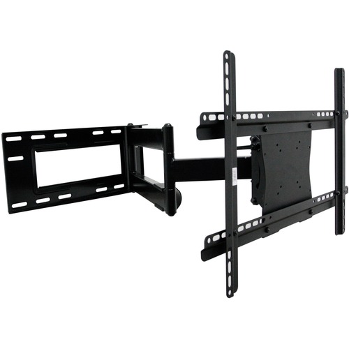 Lorell Wall Mount for Flat Panel Display - Black - 42" to 70" Screen Support - 68.04 kg Load Capacity - 1 Each