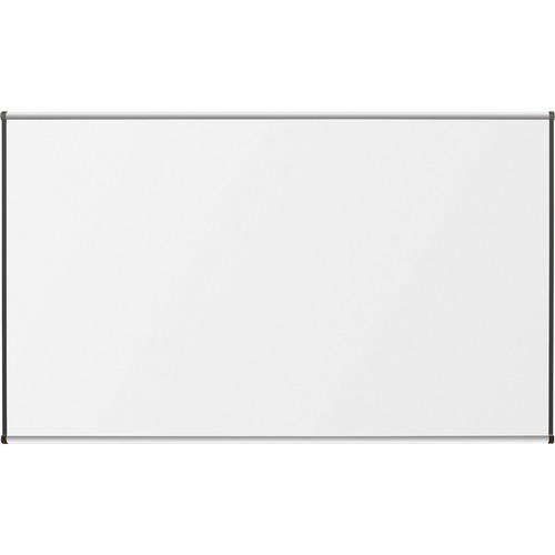 Lorell HPL Dry Erase Board - 72" (6 ft) Width x 48" (4 ft) Height - White Surface - Silver Anodized Aluminum Frame - 1 Each