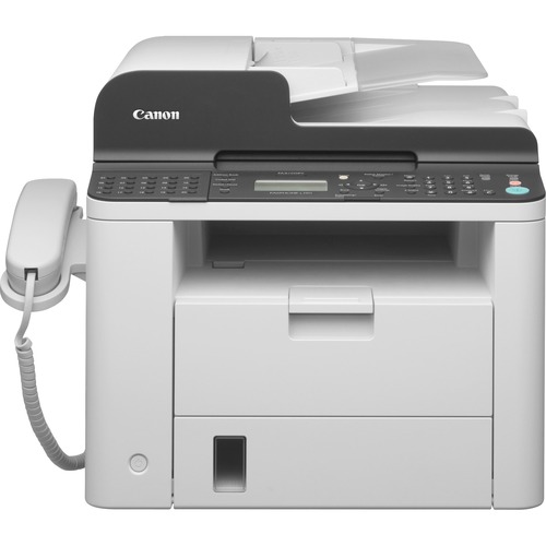 Canon FAXPHONE L190 Laser Multifunction Printer - Monochrome - White - Copier/Fax/Printer - 26 ppm Mono Print - 1200 x 600 dpi Print - Automatic Duplex Print - Up to 10000 Pages Monthly - 250 sheets Input - Monochrome Fax - USB - 1 Each - For Plain Paper 