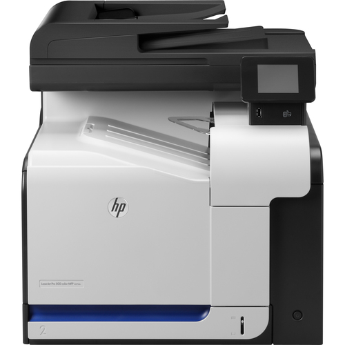 HP LaserJet Pro 500 M570DN Laser Multifunction Printer-Color-Copier/Fax/Scanner-31 ppm Mono/Color Print-600x600 Print-Automatic Duplex Print-75000 Pages Monthly-350 sheets Input-Color Scanner-1200 Optical Scan-Color Fax-Gigabit Ethernet Ethernet - Copier/