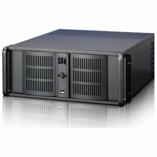 iStarUSA 4U Compact Stylish Rackmount Chassis - Rack-mountable - Black, Black - Aluminum, Steel - 4U - 9 x Bay - 1 x Fan(s) Installed - ATX, Micro ATX Motherboard Supported - 2 x Fan(s) Supported - 7 x External 5.25" Bay - 1 x External 3.5" Bay - 1 x Inte