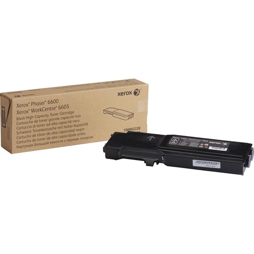 Xerox Toner Cartridge - Laser - High Yield - 8000 Pages - Black - 1 Each