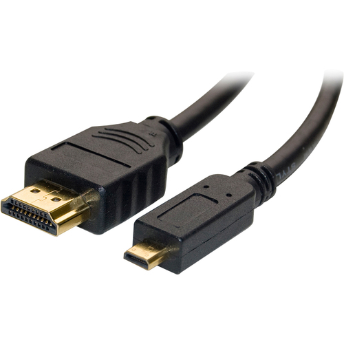 4XEM 15FT Micro HDMI To HDMI Adapter Cable - 15 ft HDMI/Micro HDMI A/V Cable for TV, Projector, Audio/Video Device, Monitor, Camera, Cellular Phone, Smartphone, HDTV - First End: 1 x 19-pin Micro HDMI 1.4 Digital Audio/Video - Male - Second End: 1 x 19-pi
