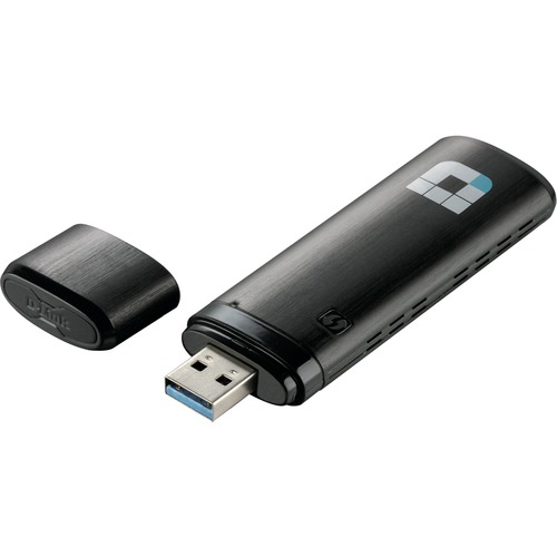 D-Link Wireless AC1200 Dual Band USB Adapter - USB 3.0 - 1.17 Gbit/s - 2.40 GHz ISM - 5 GHz UNII - External - Wireless Routers - DLIDWA182