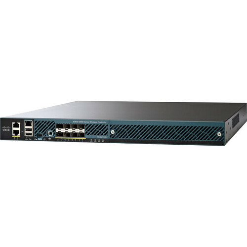 Cisco 5508 Wireless LAN Controller - Ethernet, Fast Ethernet, Gigabit Ethernet - Rack-mountable