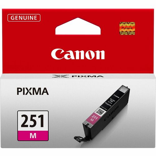Canon CLI251M Original Ink Cartridge - Inkjet - Magenta - 1 Each - Ink Cartridges & Printheads - CNM6515B001