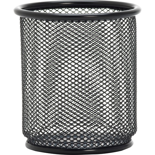 Picture of Lorell Black Mesh/Wire Pencil Cup Holder