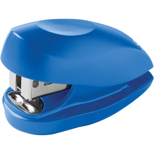 Swingline Tot Stapler - 12 of 20lb Paper Sheets Capacity - 50 Staple Capacity - Mini - 1/4" Staple Size - 1 Each - Blue - Plastic