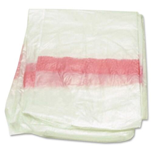 Medline Water-Soluble Hamper Liners - 28" Length x 39" Width x 1 mil (25 Micron) Thickness - Low Density - Clear - Polypropylene - 100 / Carton