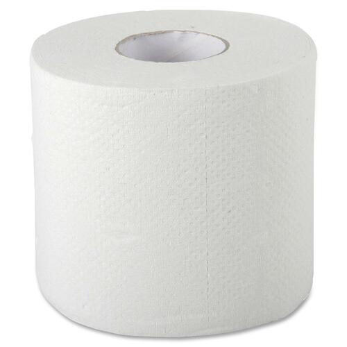 Medline Standard Toilet Paper - 2 Ply - 3.80" Width x 4" Length - 500 Sheets/Roll - Paper - 96 / Carton