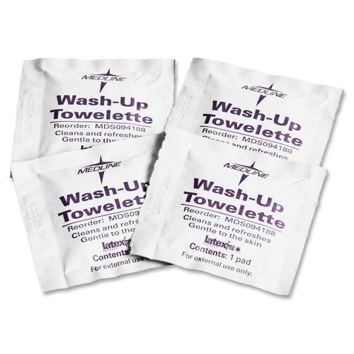 Medline Cleansing Towelettes - 7.50" Width x 4.50" Length - 1000/Case - 1000 / Carton