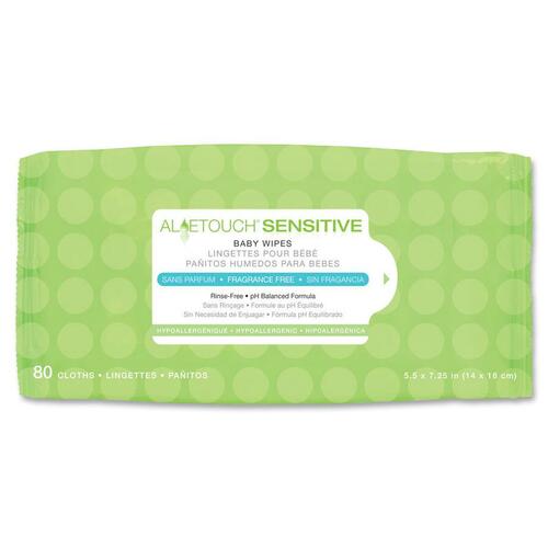 Economy Baby Wipes - 5.50" Width x 7.25" Length - 80/Pack - 1920 / Carton