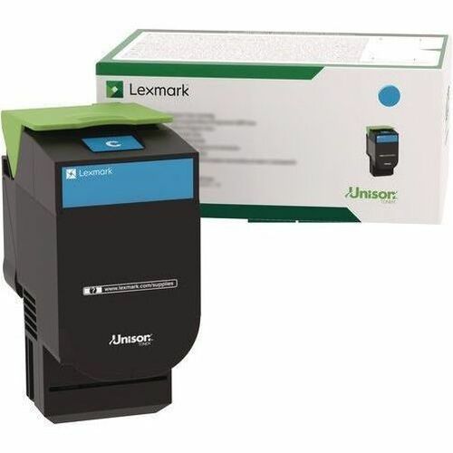 Lexmark Original Laser Toner Cartridge - Cyan - 1 Each - 1000 Pages