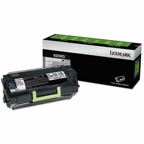 Lexmark 620XG Original Extra High Yield Laser Toner Cartridge - Black - 1 Each - 45000 Pages