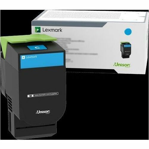Lexmark High Yield Laser Toner Cartridge - Cyan - 1 Pack - 3000 Pages Cyan