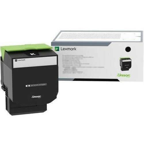 Lexmark High Yield Laser Toner Cartridge - Black - 1 Pack - 4000 Pages Black