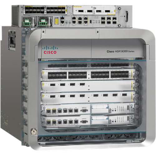 Cisco ASR 9006 DC Chassis with PEM Version 2 - 6 - Rack-mountable - 1 Year