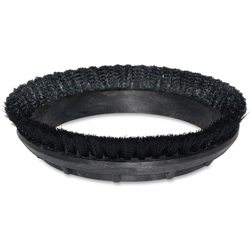 Oreck Floor Machine Black Carpet Brush - Nylon Bristle - 12" Overall Diameter - 1 Each - Black