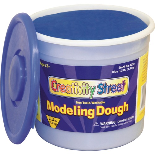 Creativity Street 3lb Tub Modeling Dough - Modeling - 1 Each - Blue