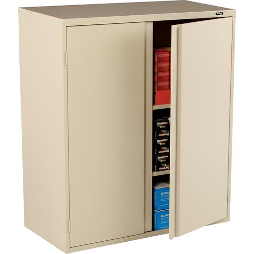 Offices To Go 42" Storage Cabinet - 36" x 18" x 42" - 2 x Shelf(ves) - Front Open Door(s) - Lockable - Nevada