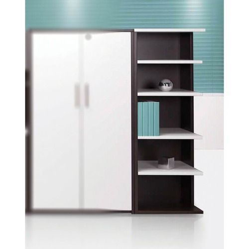 Links Business Furniture Laminate Bookcases - 24" x 24" x 66" - Walnut, White, Chocolate - Laminate