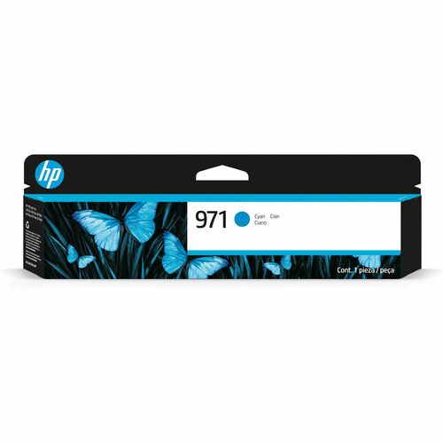 HP 971 (CN622AM) Original Standard Yield Inkjet Ink Cartridge - Single Pack - Cyan - 1 Each - 2500 Pages