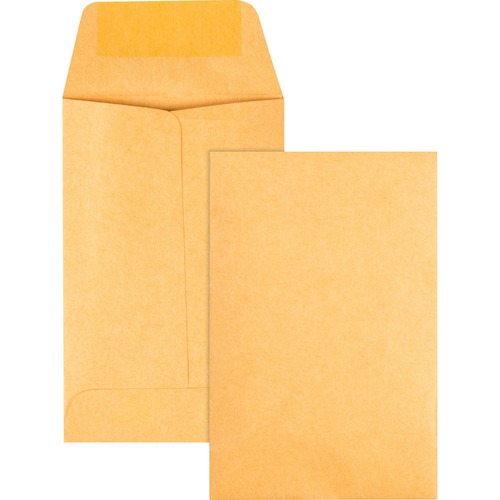 <p>Small envelopes are ideal for small parts, samples, seeds, enclosures, loose coins and payroll applications. Flaps are deeply gummed for a secure seal. Coin envelopes are made of Kraft stock.</p>