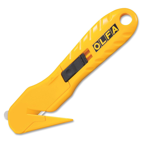 Olfa Professional Concealed Blade Safety Knife - Acetone Resistant, Adjustable Back Stop - Carbon Steel - 1 Each = OLF1096854