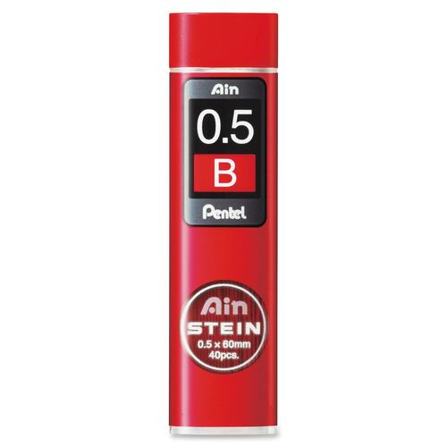 Pentel Ain Stein Mechanical Pencil Lead - 0.5 mm Point - B - 1 / Pack