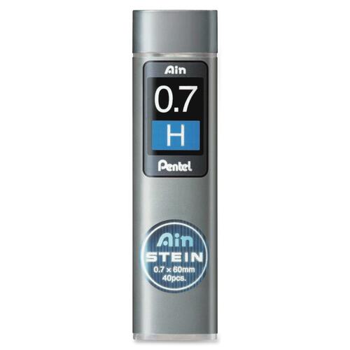 Pentel Ain Stein Mechanical Pencil Lead - 0.7 mm Point - HB - 1 / Tub