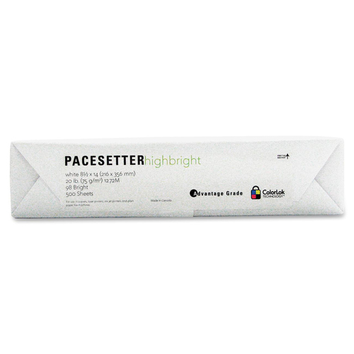 Spicers Paper Inkjet, Laser Copy & Multipurpose Paper - White - 98 Brightness - Legal - 8 1/2" x 14" - 20 lb Basis Weight - 500 / Ream - Copy & Multi-use White Paper - SPL58272