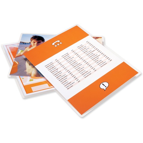 Swingline Laminating Pouch - Sheet Size Supported: Letter 8.50" (215.90 mm) Width x 11" (279.40 mm) Length - Laminating Pouch/Sheet Size: 10 mil Thickness - for Letter - 50 / Box