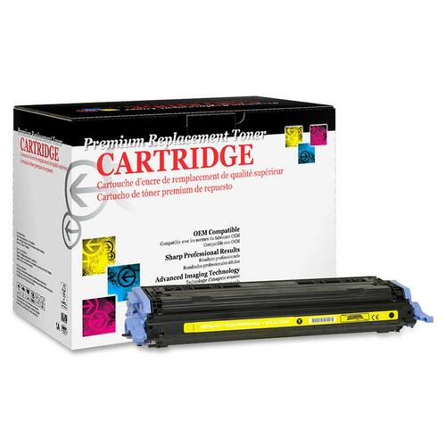 West Point Remanufactured Toner Cartridge - Alternative for HP 124A - Yellow - Laser - 2000 Pages - 1 Each