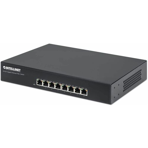 8-Port Gigabit Ethernet PoE+ Switch, 8 x PoE ports, IEEE 802.3at/af Power-over-Ethernet (PoE+/PoE), Endspan, Desktop, Box - 8 Ports - Gigabit Ethernet - 10/100/1000Base-T - 2 Layer Supported - Twisted Pair - Desktop - 3 Year Limited Warranty