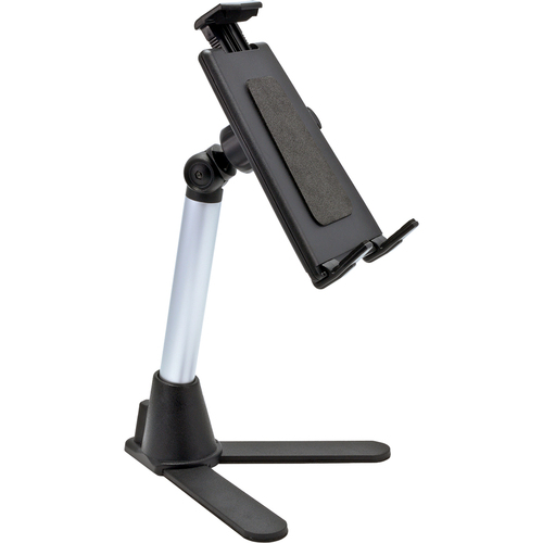 ARKON 10" iPad & iPad Mini Table Stand with Quick Release Holder - 10" Height - Aluminum