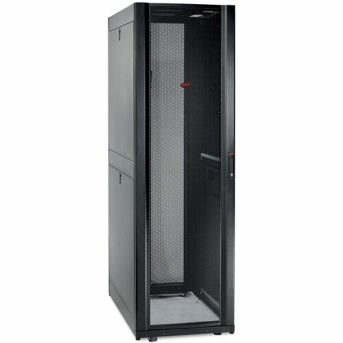 APC by Schneider Electric NetShelter SX 48U 600mm Wide x 1070mm Deep Enclosure - For Server, Storage - 48U Rack Height x 19" Rack Width - Floor Standing - Black - 2254.73 lb Dynamic/Rolling Weight Capacity - 3006.31 lb Static/Stationary Weight Capacity