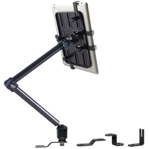 The Joy Factory Unite MNU106 Mounting Arm for Tablet PC, iPad - 7" to 11" Screen Support - Carbon Fiber