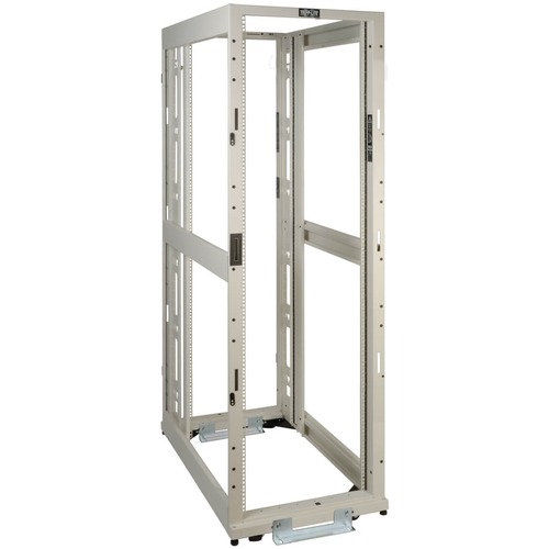 Tripp Lite by Eaton SmartRack 42U Standard-Depth 4-Post Premium Open Frame Rack, White - 42U Rack Height x 19" Rack Width - White - 3000 lb Dynamic/Rolling Weight Capacity - 3000 lb Static/Stationary Weight Capacity
