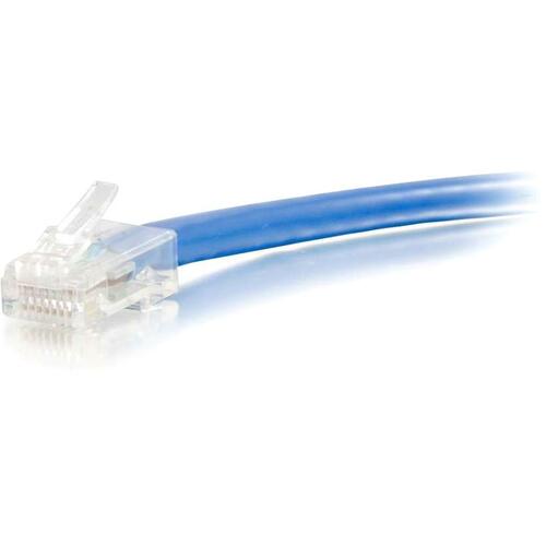 C2G-75ft Cat6 Non-Booted Unshielded (UTP) Network Patch Cable - Blue - Category 6 for Network Device - RJ-45 Male - RJ-45 Male - 75ft - Blue