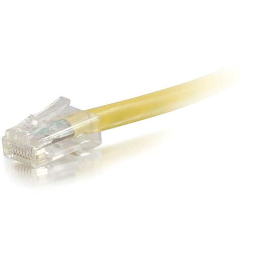 C2G-3ft Cat6 Non-Booted Unshielded (UTP) Network Patch Cable - Yellow - Category 6 for Network Device - RJ-45 Male - RJ-45 Male - 3ft - Yellow