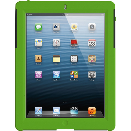 Targus SafePORT Case Rugged for iPad - Green - For Apple iPad (3rd Generation), iPad with Retina display Tablet - Textured - Green - High Gloss - Shock Absorbing - Polycarbonate