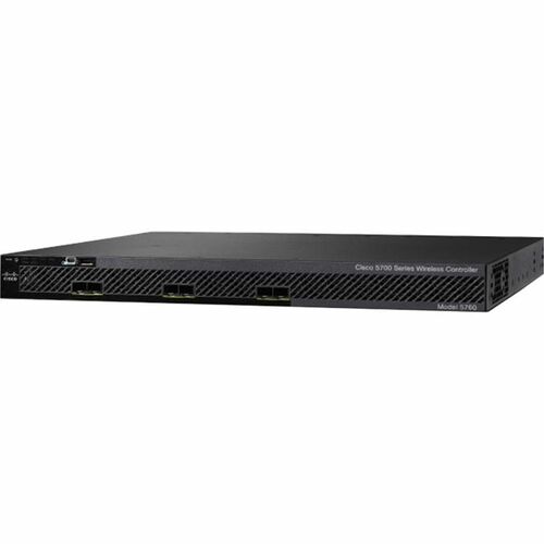 Cisco 5760 Wireless LAN Controller - 1 x Network (RJ-45) - Ethernet, Fast Ethernet, Gigabit Ethernet - Rack-mountable