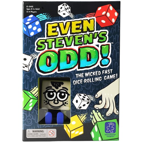 Educational Insights Even Steven's Odd! Game - Math - 2 to 4 Players
