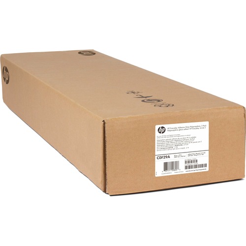 HP 2-Pack Everyday Adhesive Gloss Polypropylene-1067 mm x 22.9 m (42 in x 75 ft) - 42 1/64" x 75 1/8 ft - 168 g/m² Grammage - Glossy - Quick Drying, Smudge Resistant, Permanent Adhesive - 2 Pack