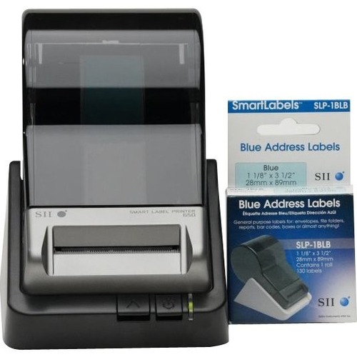 Seiko Versatile Desktop 2" Direct Thermal 300 dpi Smart Label Printer included with our Smart Label Software - The SLP650 is easy to integrate with our SDK's and works with Windows, Mac OS, or Linux perfect for Office, Visitor Management, Paint Labels, an