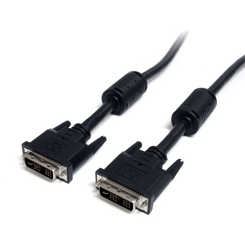 StarTech.com 6 ft DVI-I Single Link Digital Analog Monitor Cable M/M - Provides a high speed, crystal clear connection between your DVI devices - DVI-I Single Link Cable - DVI-I Cable - 6 feet Male to Male DVI-I Cable - 6ft DVI-I Single Link Digital Analo