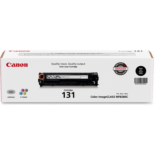 Canon 131 Original Toner Cartridge - Laser - 1400 Pages - Black - 1 Each