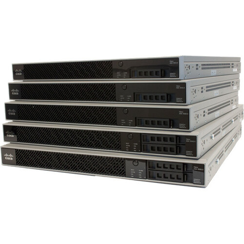 Cisco ASA 5515-X Network Security/Firewall Appliance - 6 Port - Gigabit Ethernet - 6 x RJ-45 - 1 Total Expansion Slots - Rack-mountable
